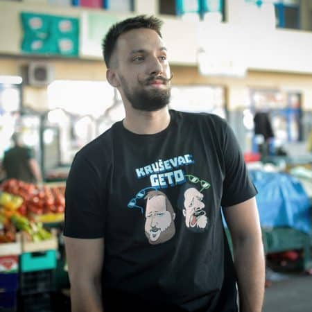 Kruševac Geto CRNA majica