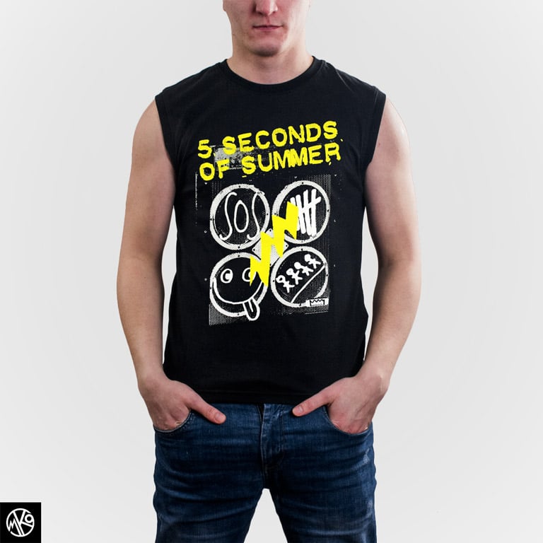5 Seconds Of Summer Black majica