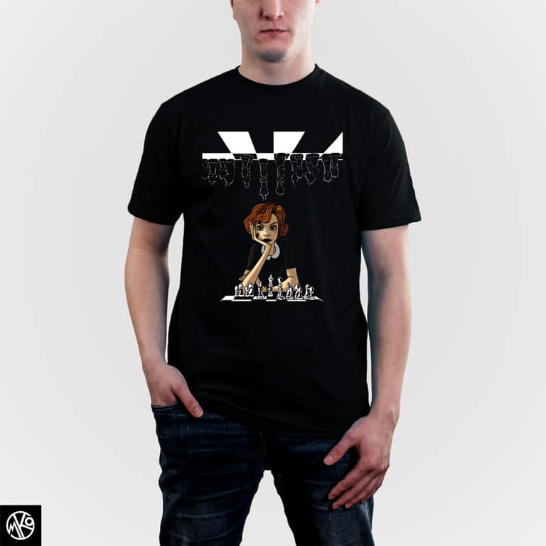 The Queens Gambit Illustration majica