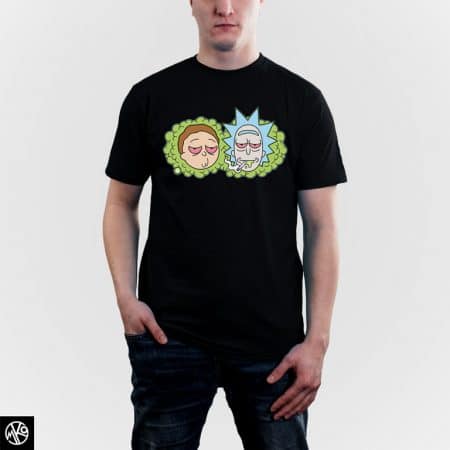 Rick And Morty In Smoke majica