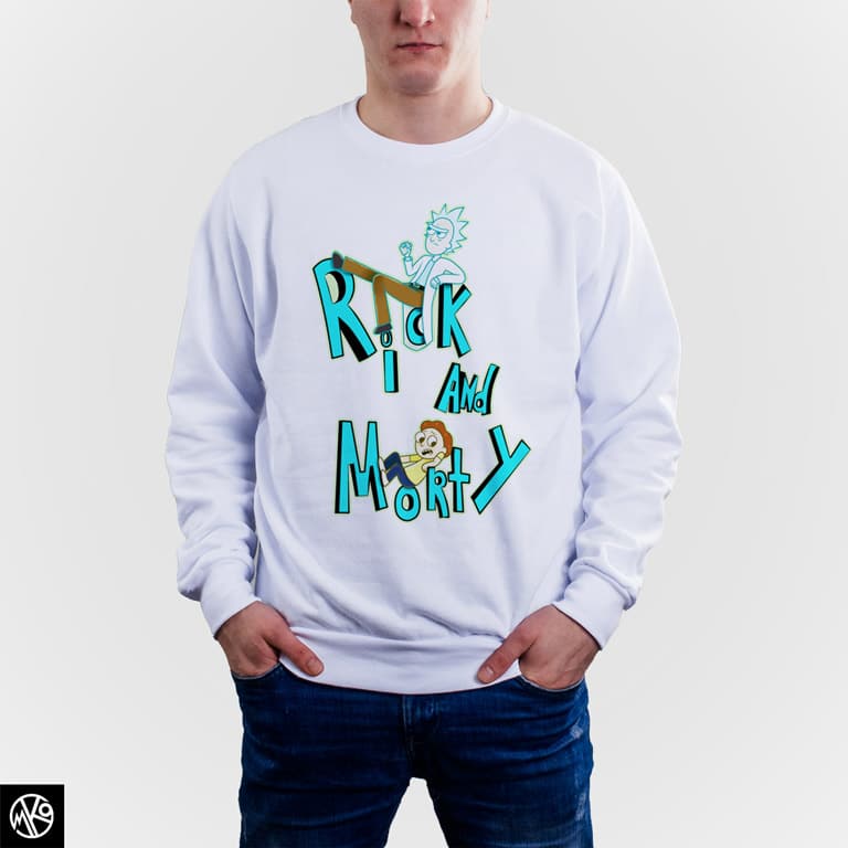 Rick And Morty On Letters duks