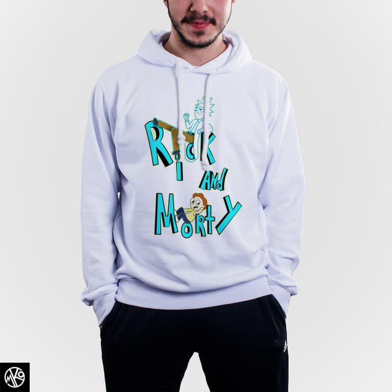 Rick And Morty On Letters duks