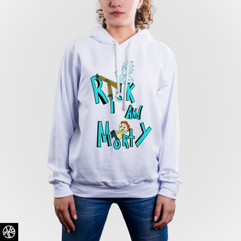 Rick And Morty On Letters duks