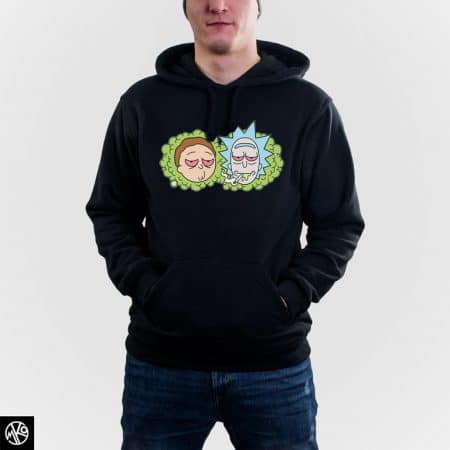 Rick And Morty In Smoke duks