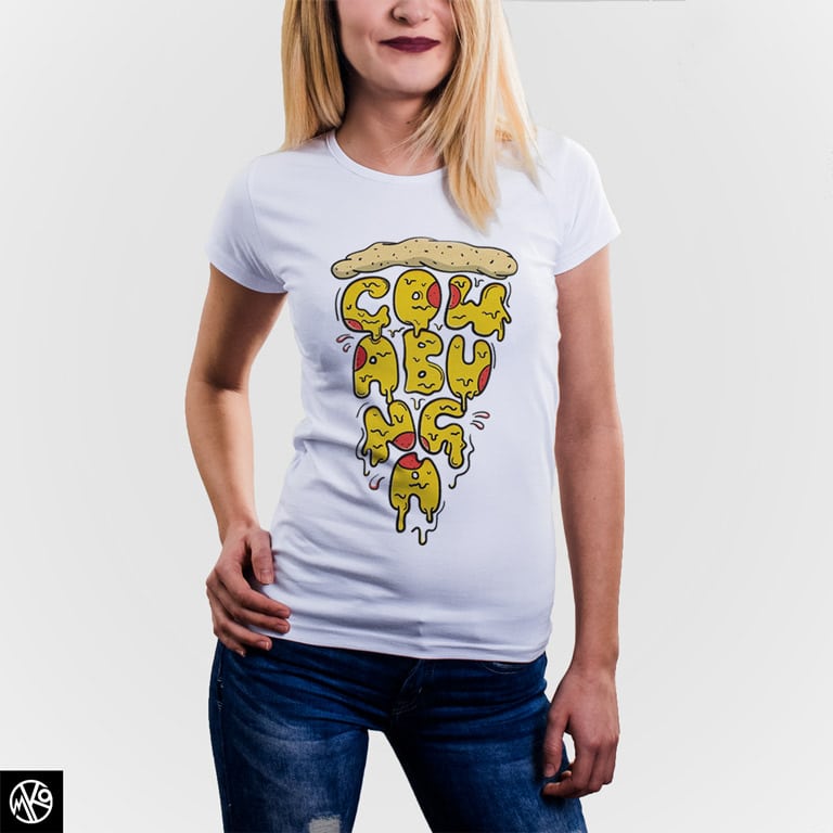 Cowabunga Pizza majica