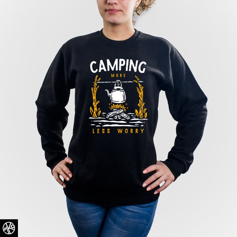 Camping More Less Worry duks