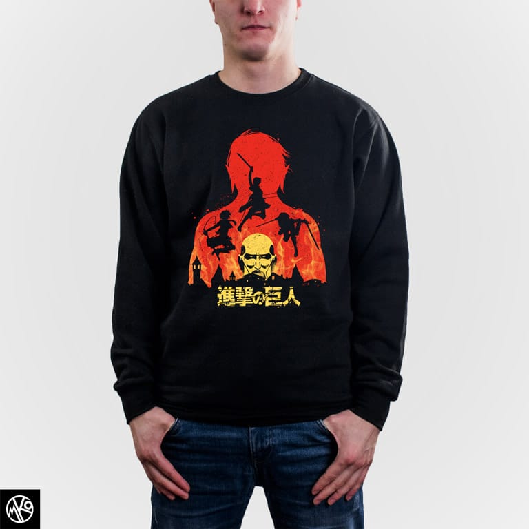 Eren And Colossal Titan duks