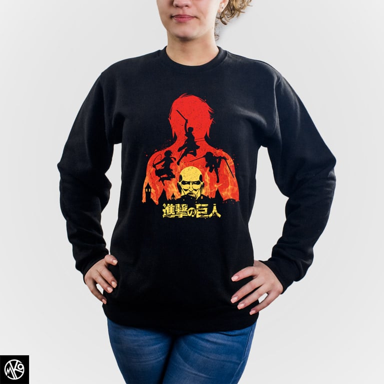 Eren And Colossal Titan duks