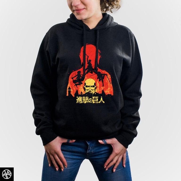 Eren And Colossal Titan duks