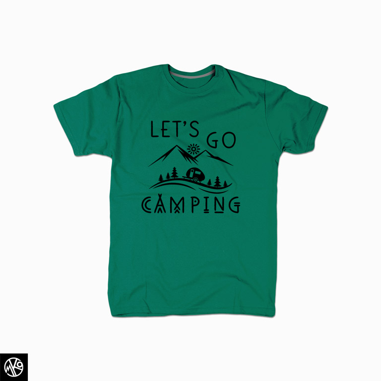 Lets Go Camping Nature majica