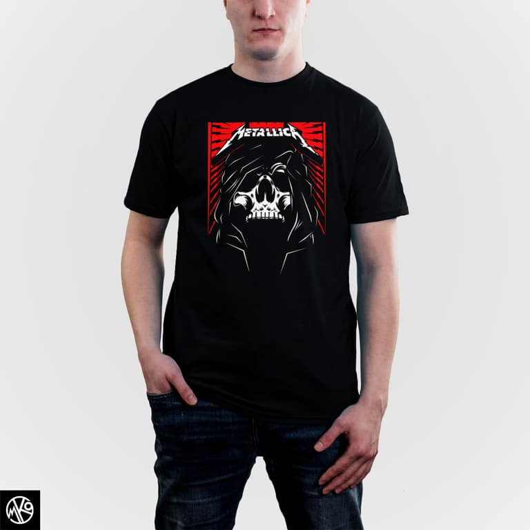 Metallica Skull Poster majica
