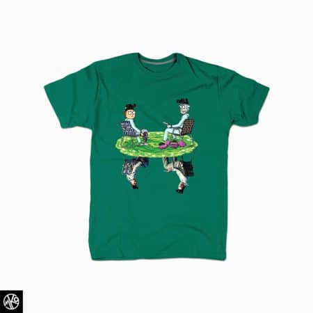 Rick And Morty Breaking Bad majica