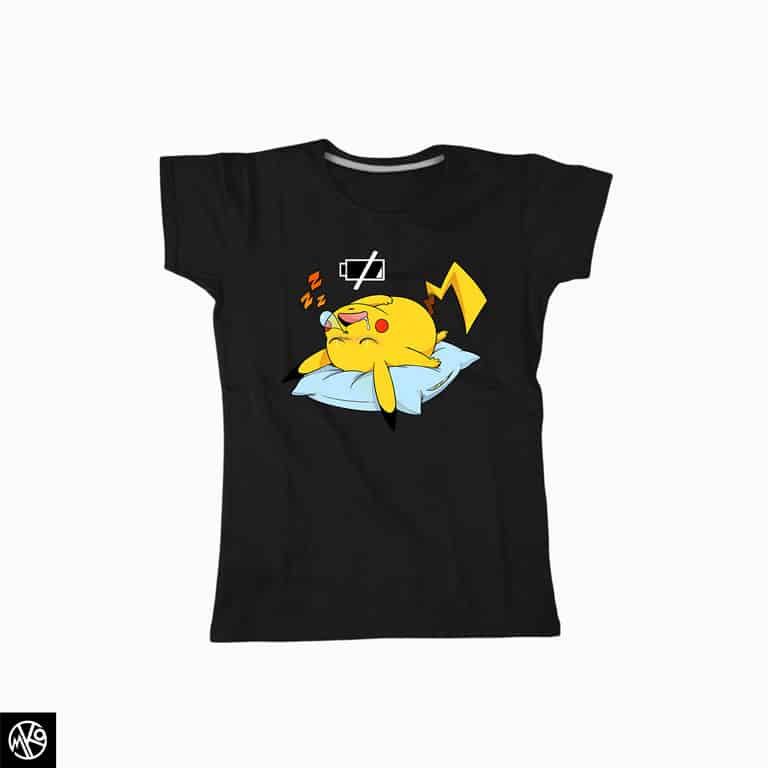 Sleepy Pikachu majica