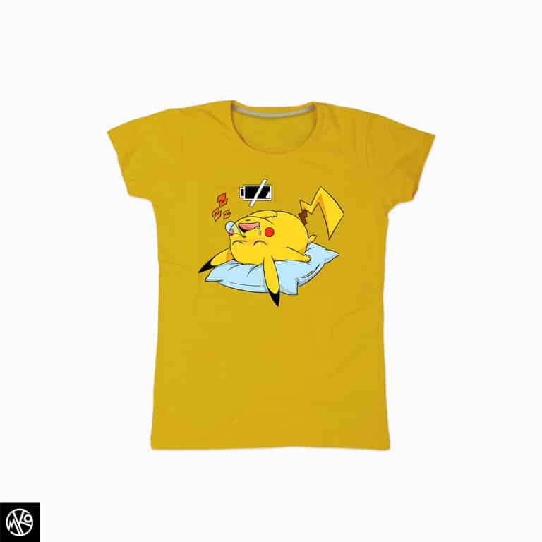 Sleepy Pikachu majica