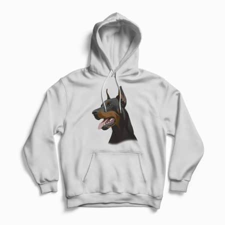 Doberman Looking From The Side duks