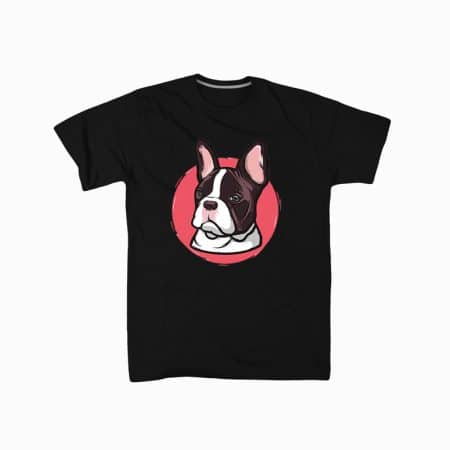 French Bulldog Red Circle majica