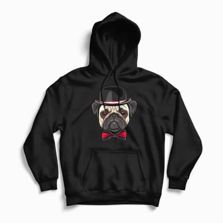 Pug With A Bow duks