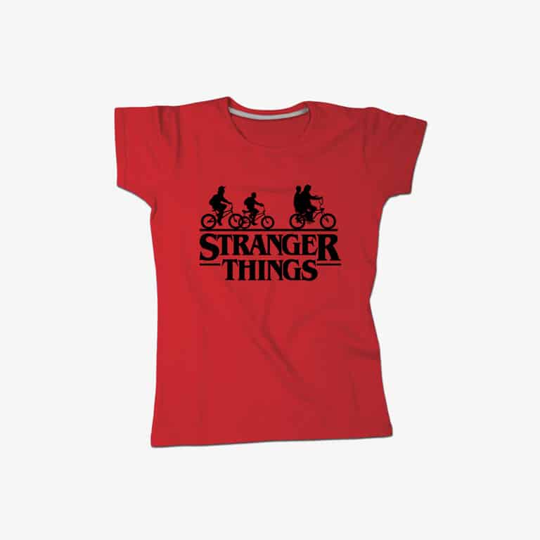 Stranger Things Black Bicycles majica